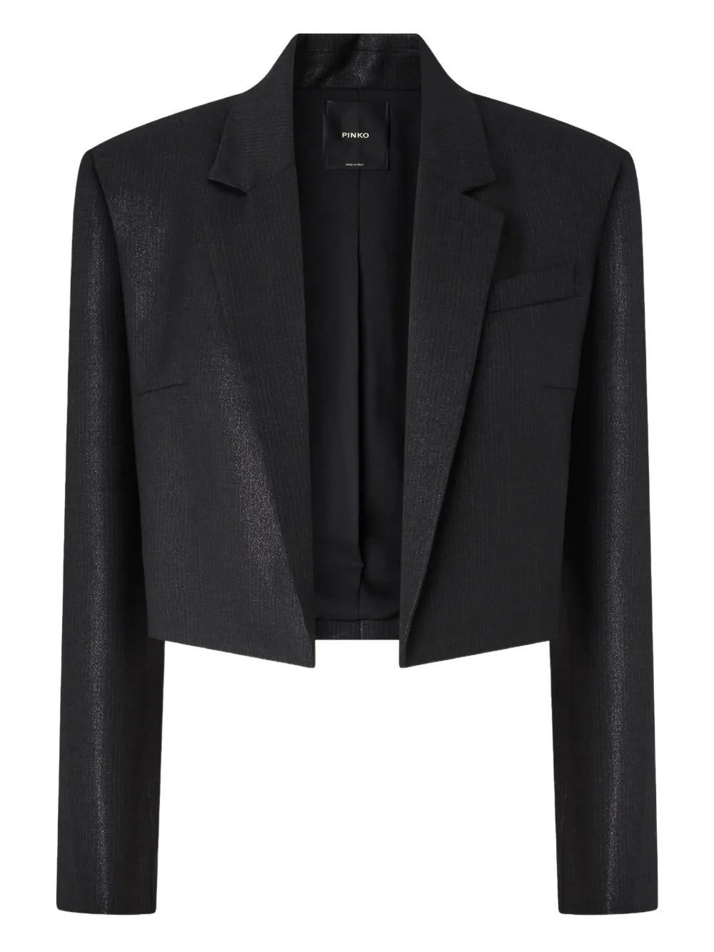PINKO Cropped blazer Zwart