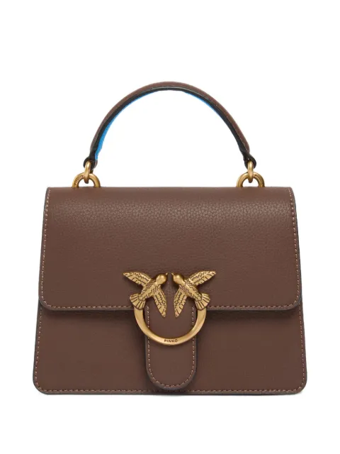 PINKO Love Birds calfskin cross body bag