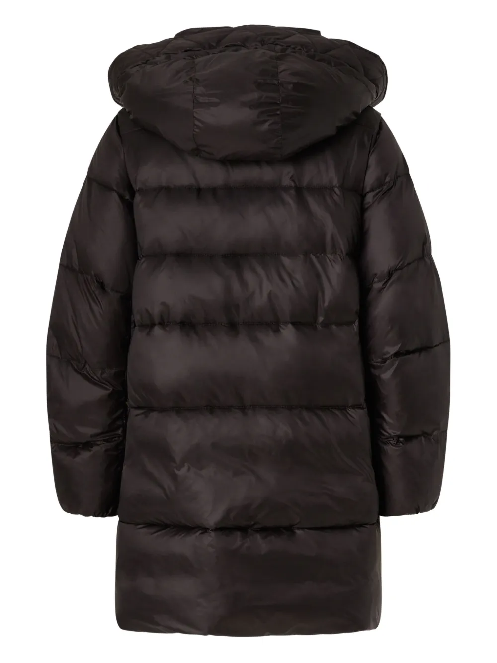 PINKO Donsjas met capuchon - Bruin