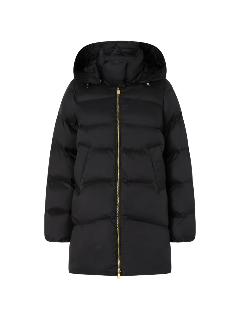 PINKO hooded puffer coat - Brown