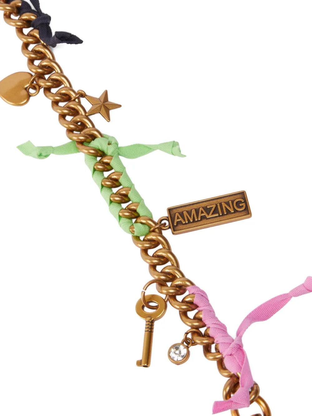 PINKO Sleutelhanger met schakelketting Goud