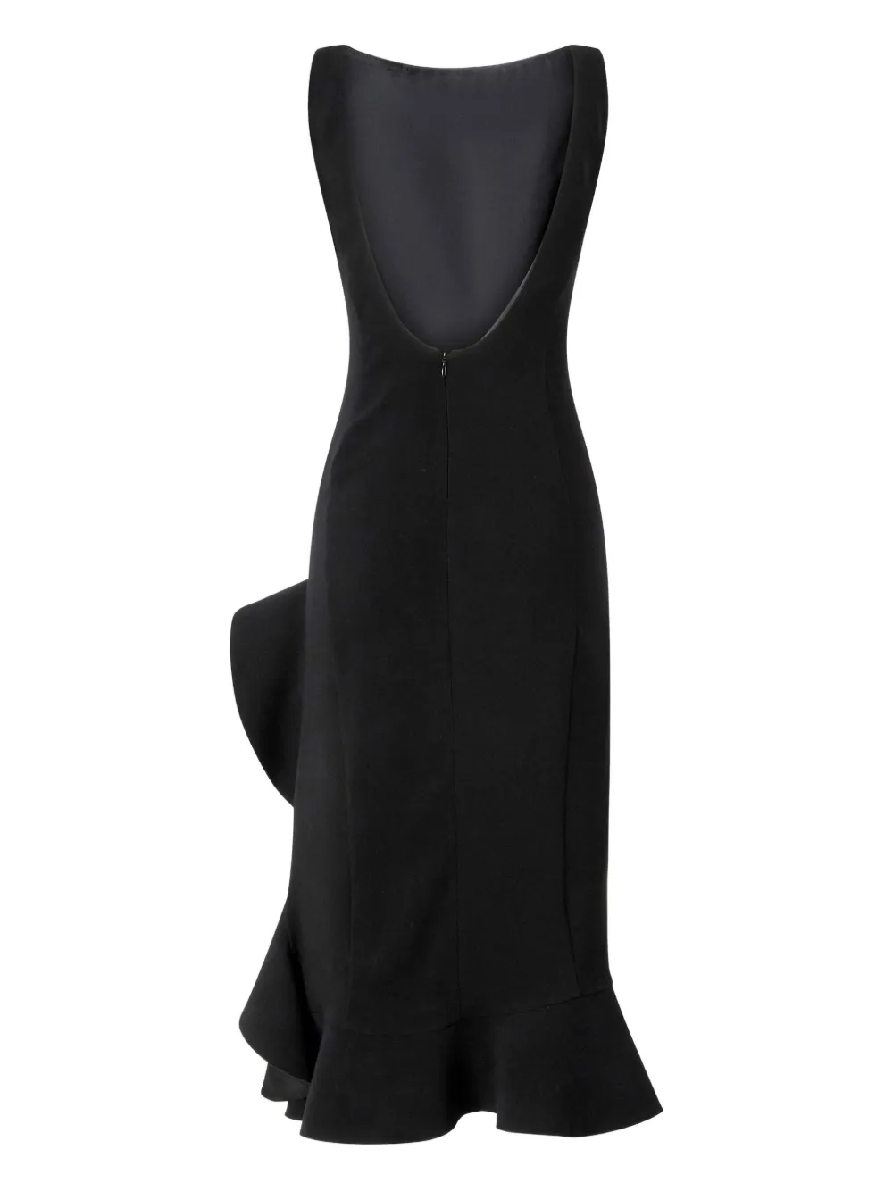 PINKO Off-shoulder midi-jurk - Zwart