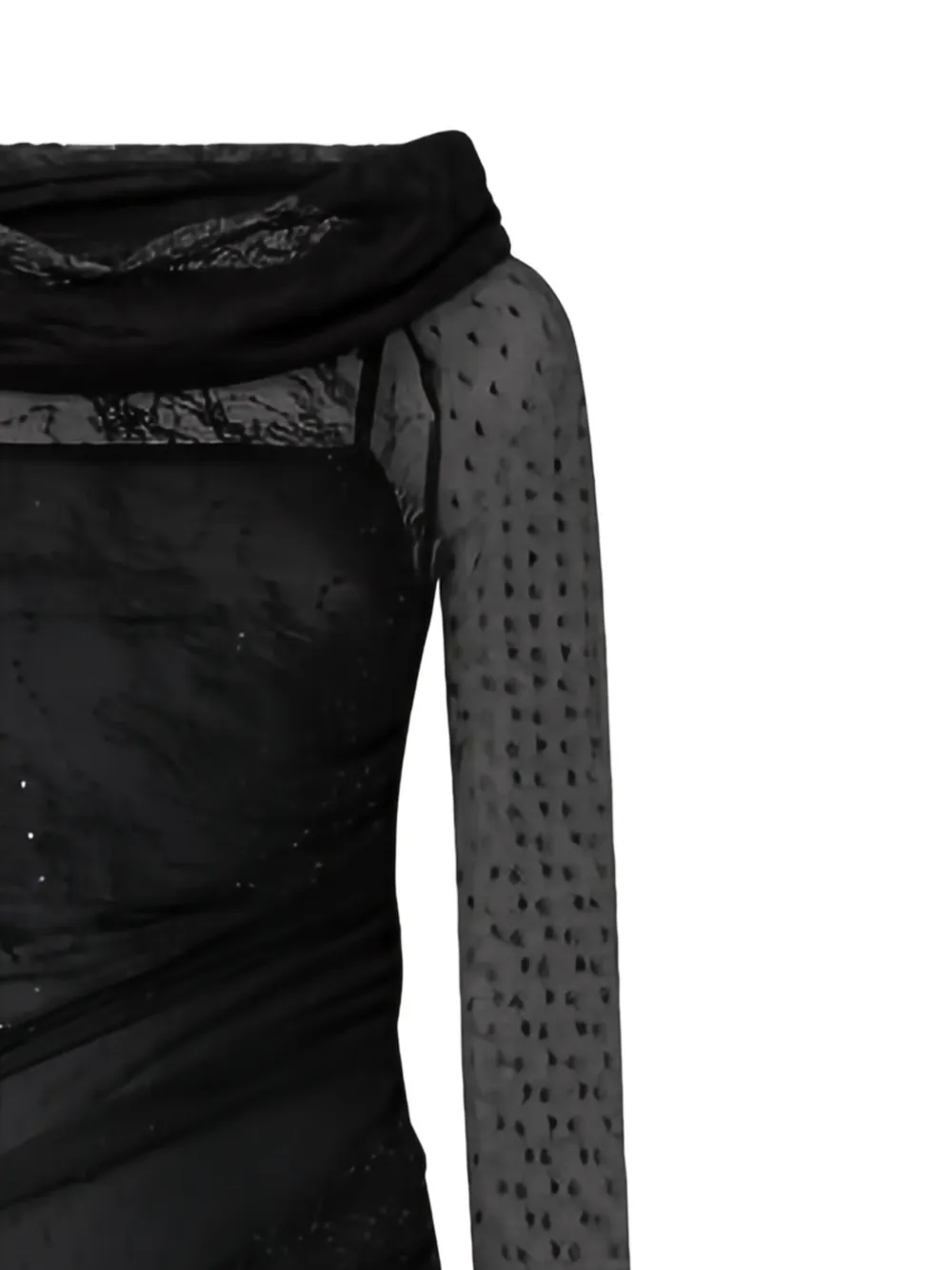 PINKO lace-detail cowl-neck maxi dress | Day Dresses | Image 2