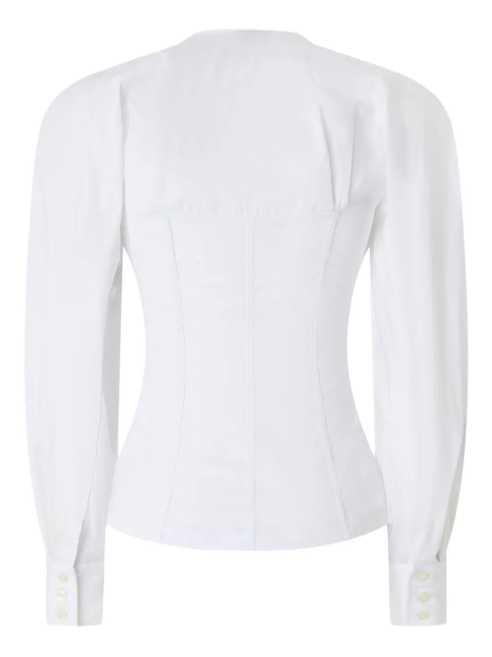 PINKO Cicerchie blouse met lange mouwen - Wit