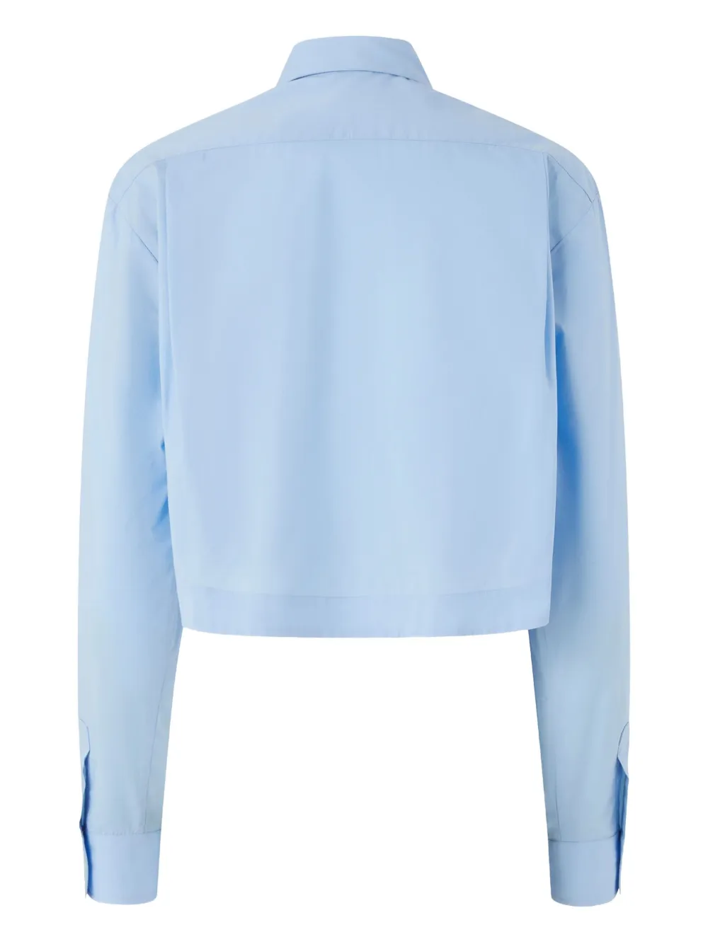PINKO embroidered-logo shirt Blauw