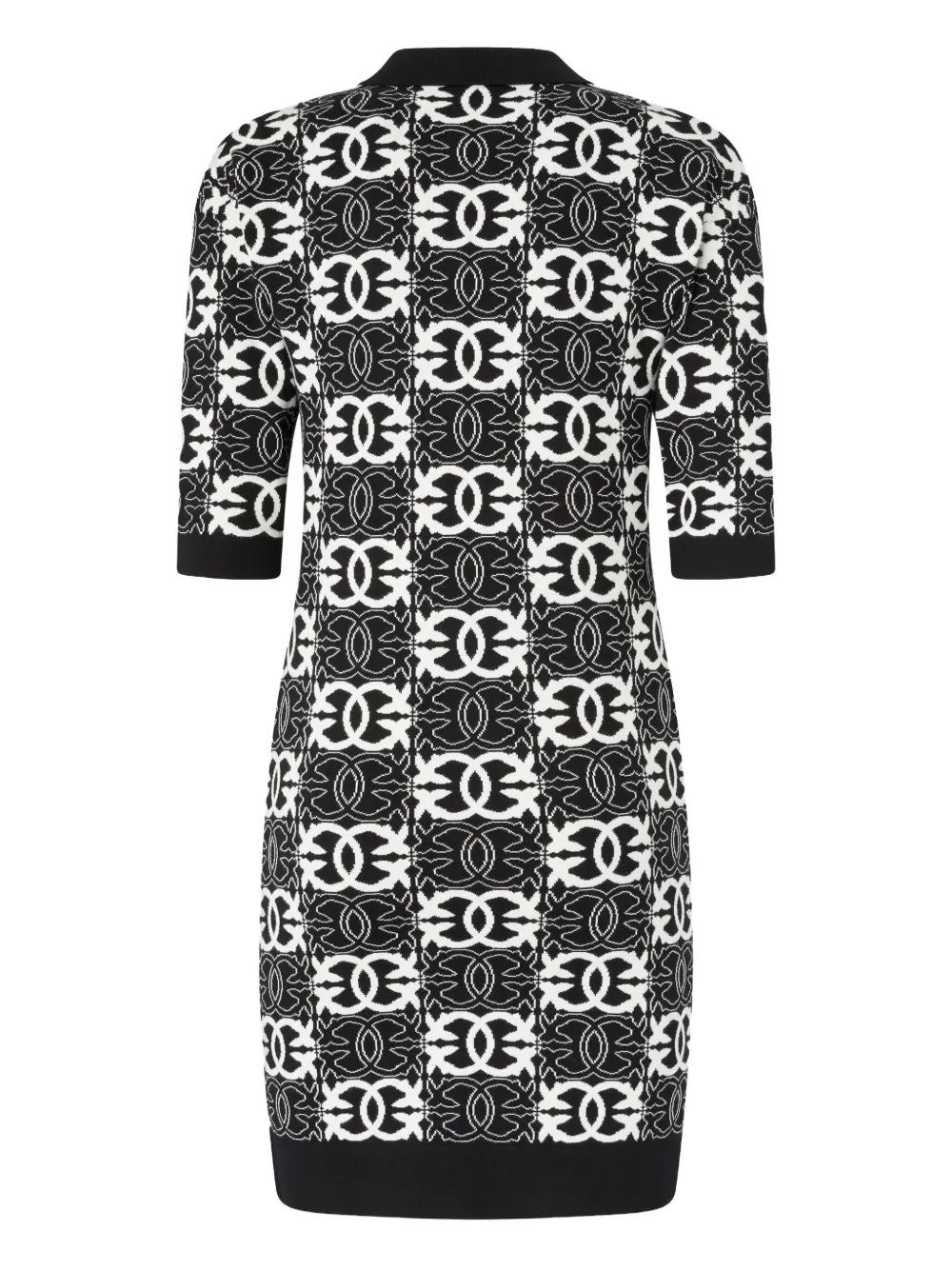 PINKO logo-print polo-neck day dress | Day Dresses | Image 2
