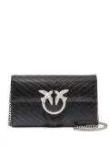 PINKO quilted chevron cross body bag - Black