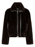 PINKO zip-up bomber jacket - Brown