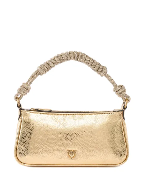 PINKO mini signature Love Birds buckle tote bag