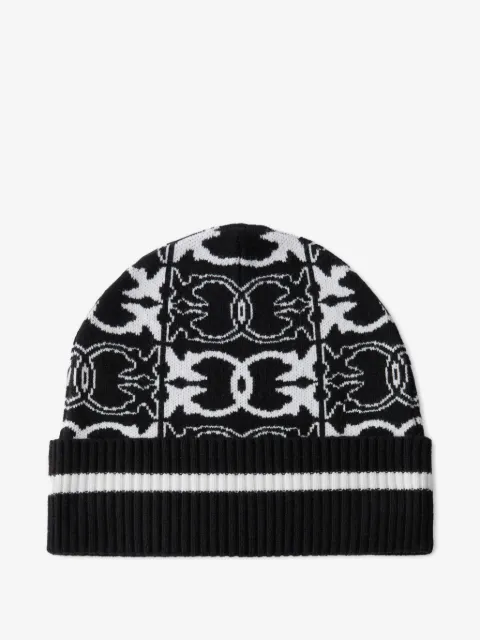 PINKO gorro con motivo Love Birds