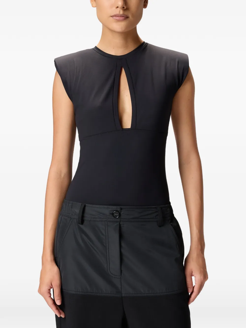 PINKO Uitgesneden body Zwart