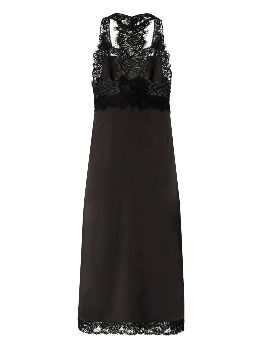 PINKO lace-trimmed slip party dress Bruin