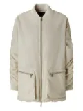 PINKO zip-fastening pocket bomber jacket - Neutrals