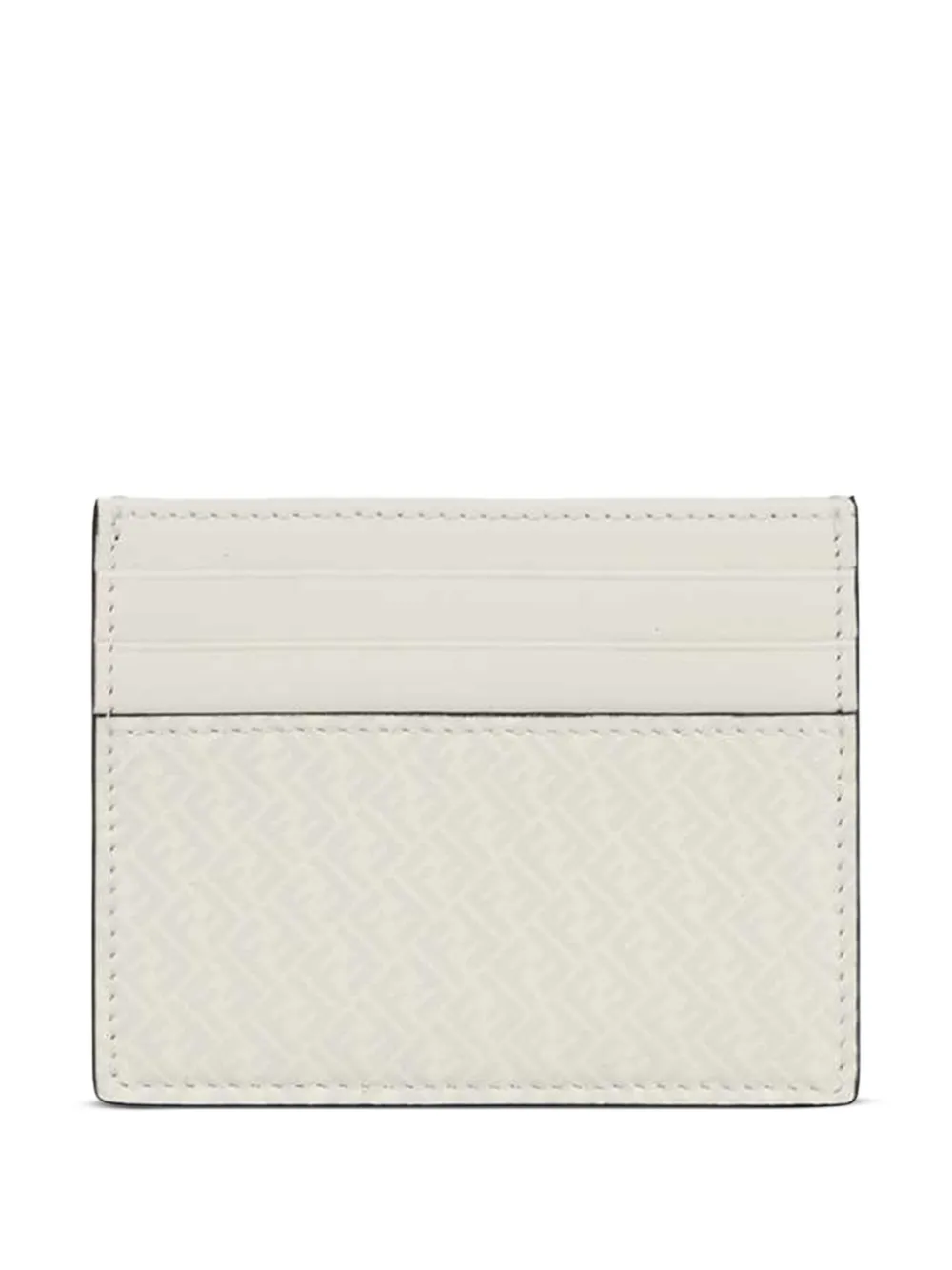 FENDI FF monogram printed card holder Wit
