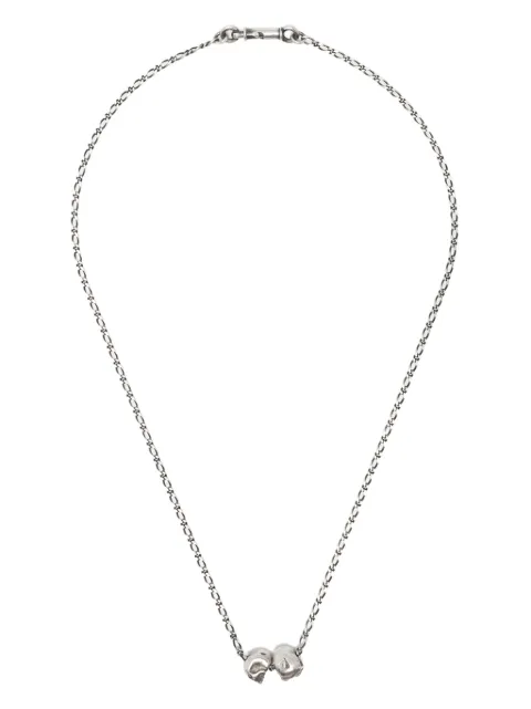 WERKSTATT:MÜNCHEN collier Two Skulls