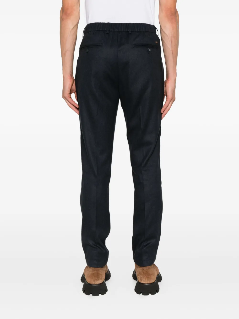 Herno Broek met trekkoord Blauw