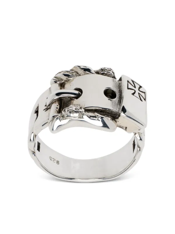 Enfants Riches Déprimés バックル リング | シルバートーン | FARFETCH JP