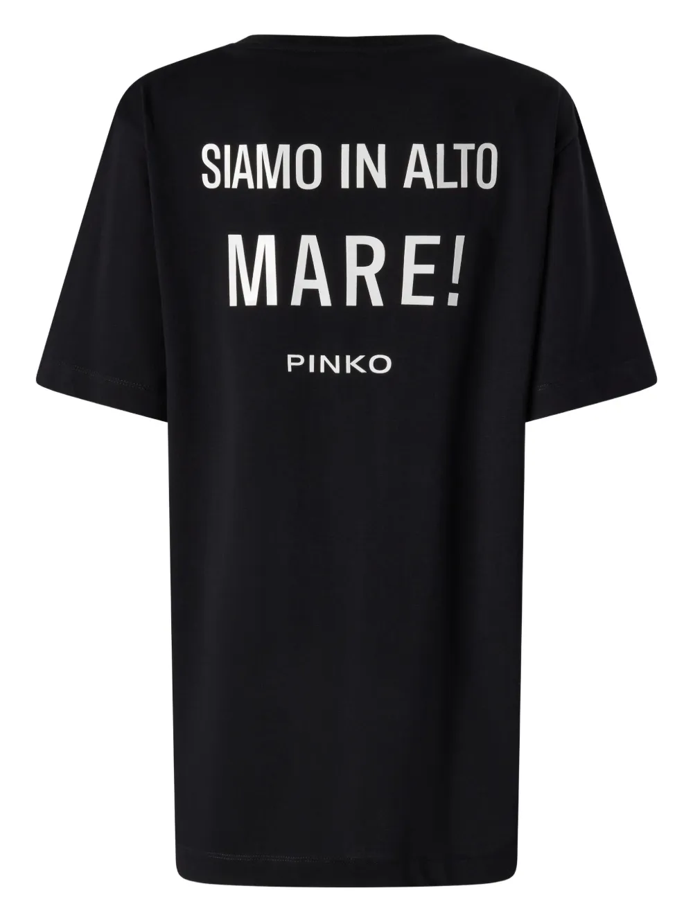PINKO Miglio T-shirt met logodetail Zwart