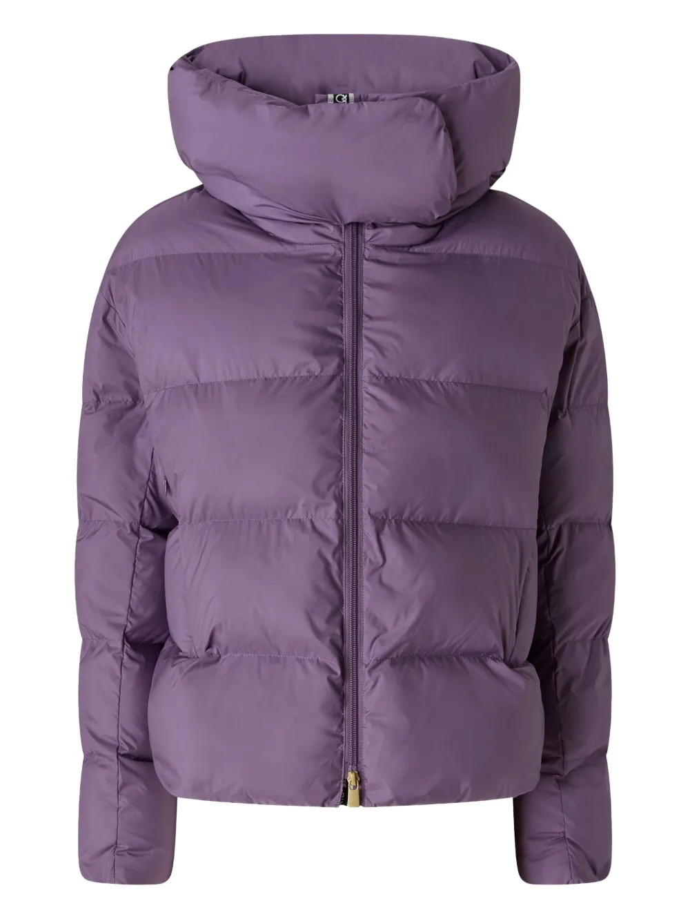 PINKO hooded puffer jacket Paars