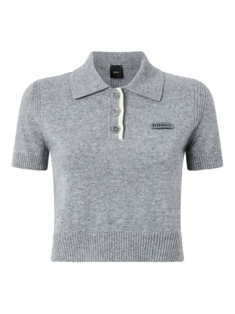 PINKO short-sleeve polo top
