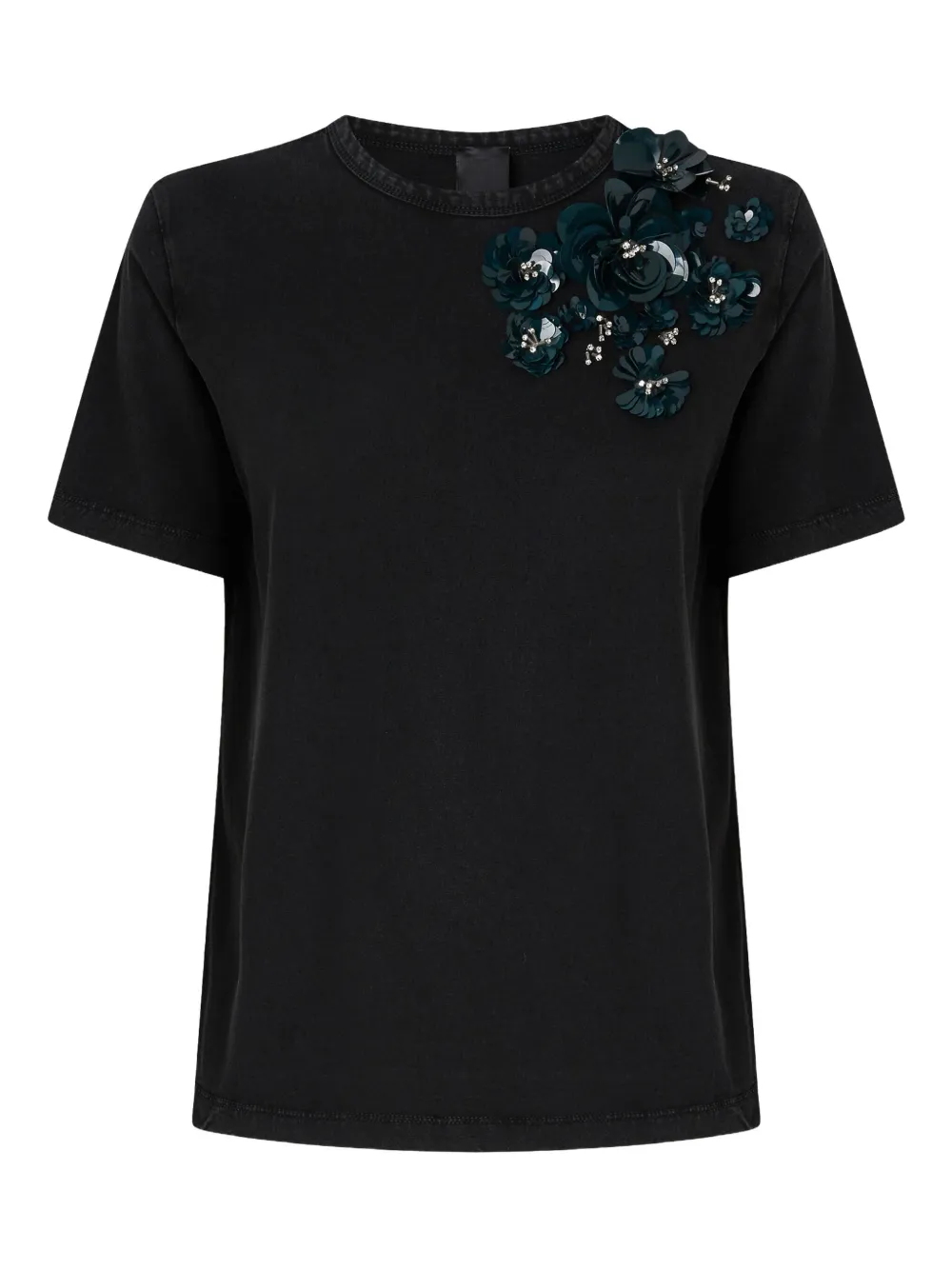 PINKO cotton T-shirt | Black | Image 1