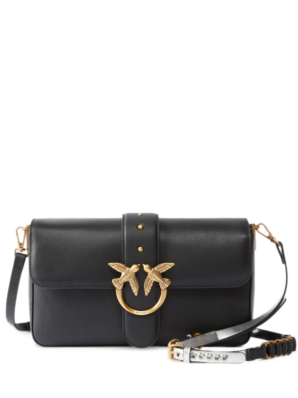 PINKO Borsa a tracolla Love Birds - Nero