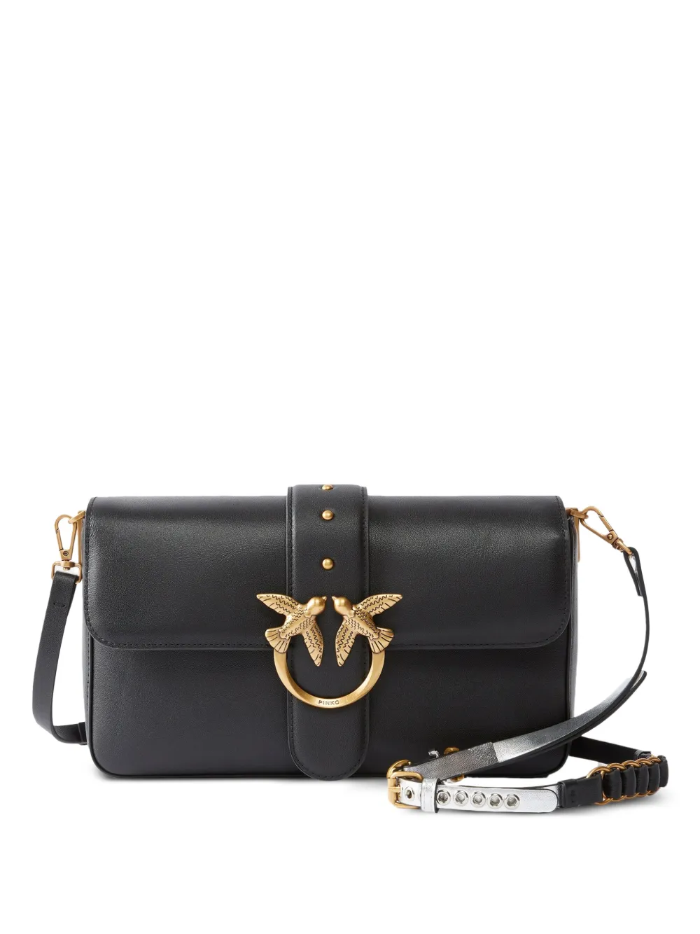 PINKO Borsa a tracolla Love Birds - Nero