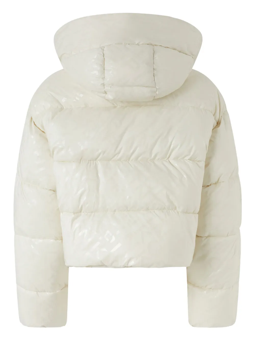 PINKO hooded puffer jacket Wit
