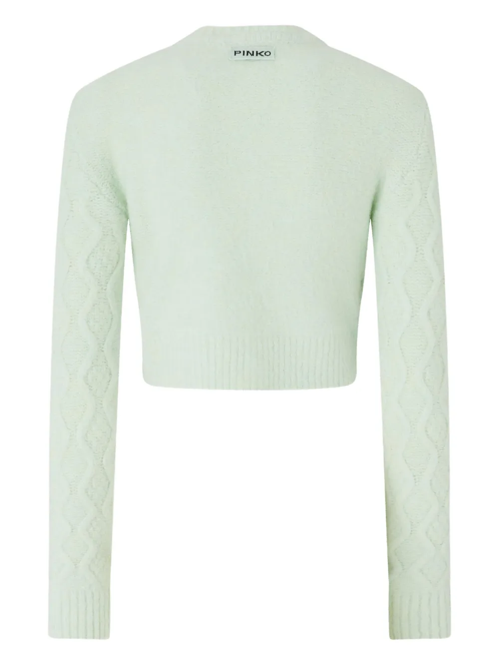 Pinko Dixie Girl Buttoned Cardigan In Green