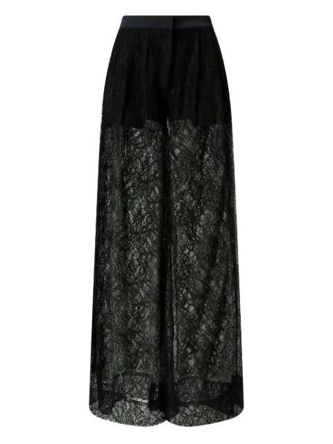 PINKO lace-panel trousers
