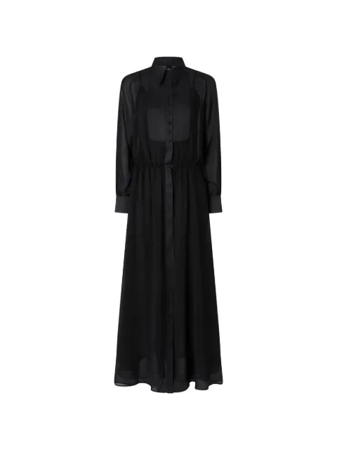 PINKO long sleeve maxi dress