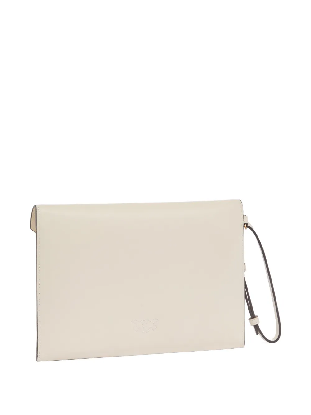 PINKO Love Birds envelope clutch bag - Wit