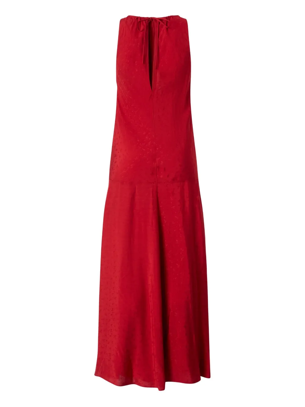 PINKO tie-neck sleeveless maxi dress - Rood