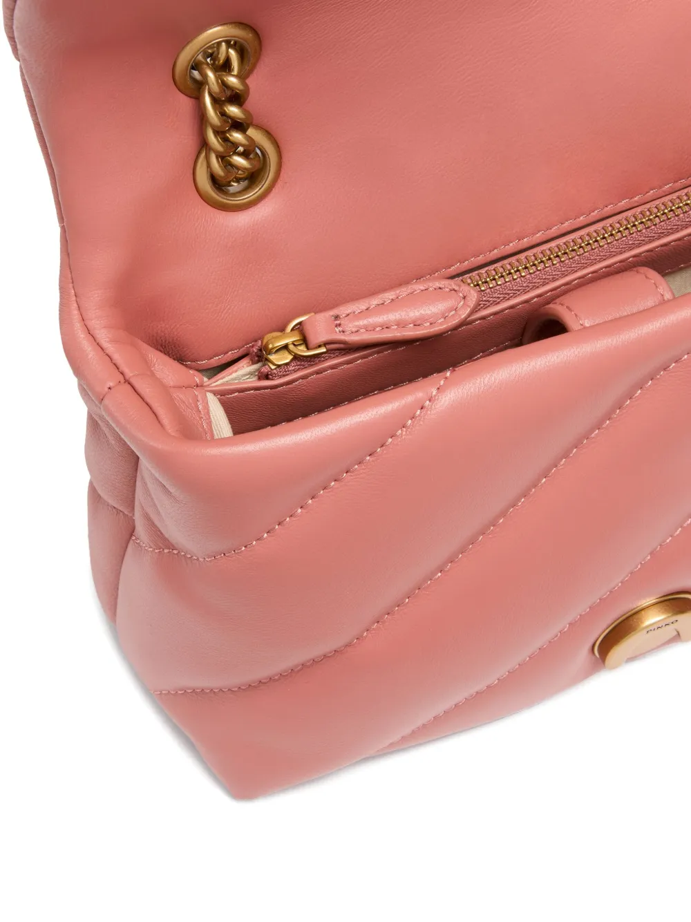 PINKO Love Puff mini bag Beige