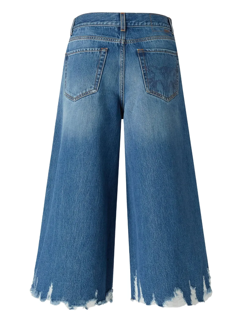 PINKO Jeans met franje - Blauw