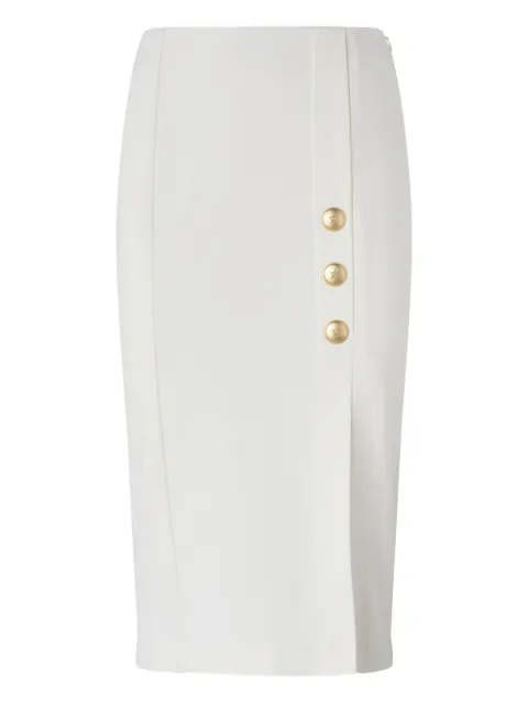 PINKO button-detail pencil skirt