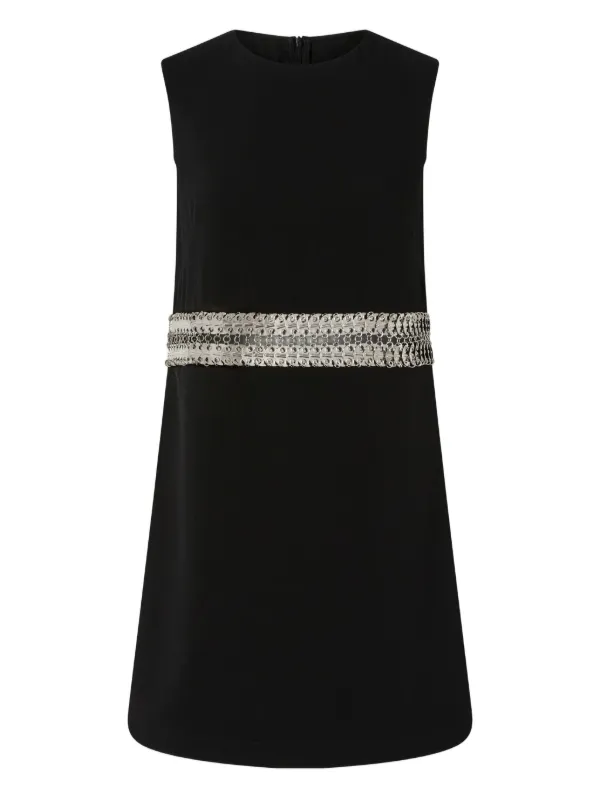 white christmas dresses Mini dress with long sleeves and draping
