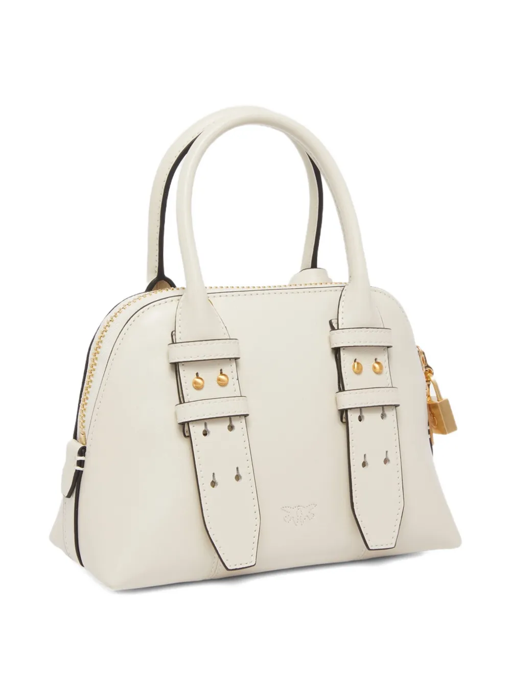 PINKO Leren shopper - Wit