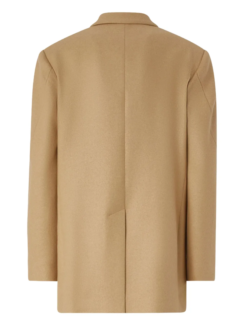 Pinko Double-breasted Blazer In Brown