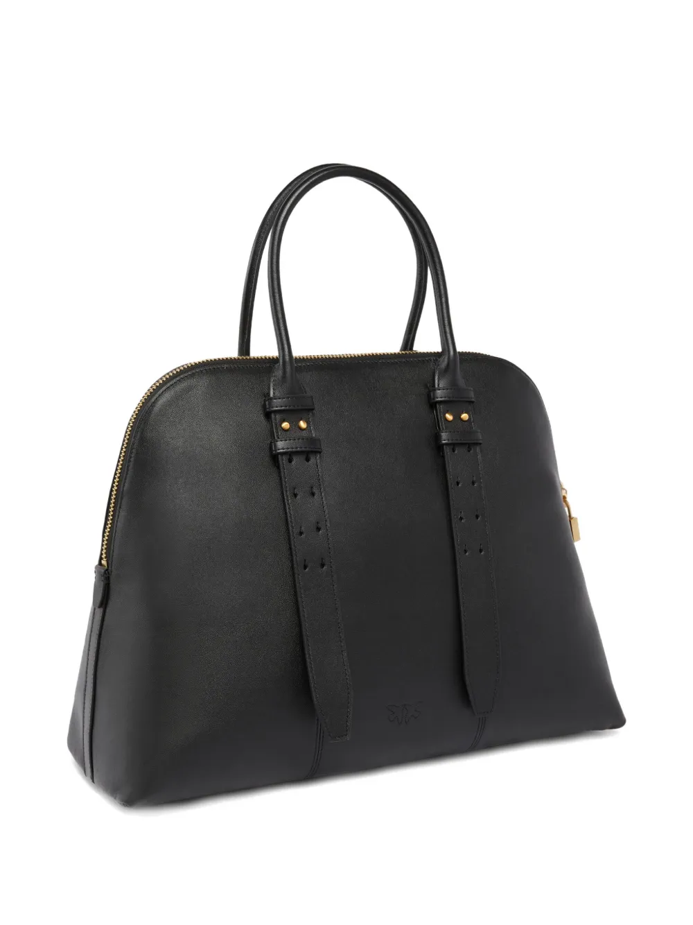 PINKO Leren shopper - Zwart