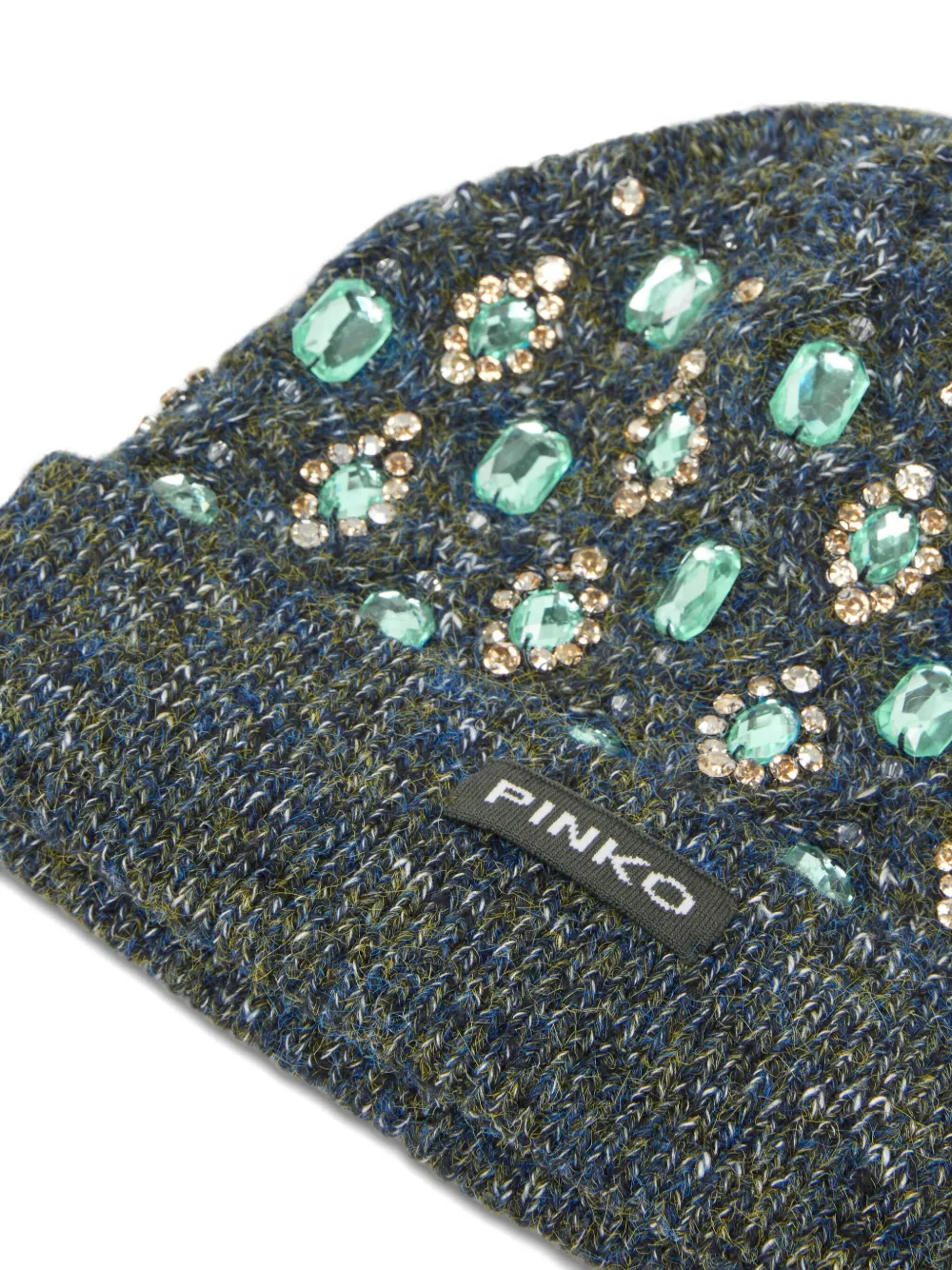 PINKO Muts verfraaid met sieraden Grijs