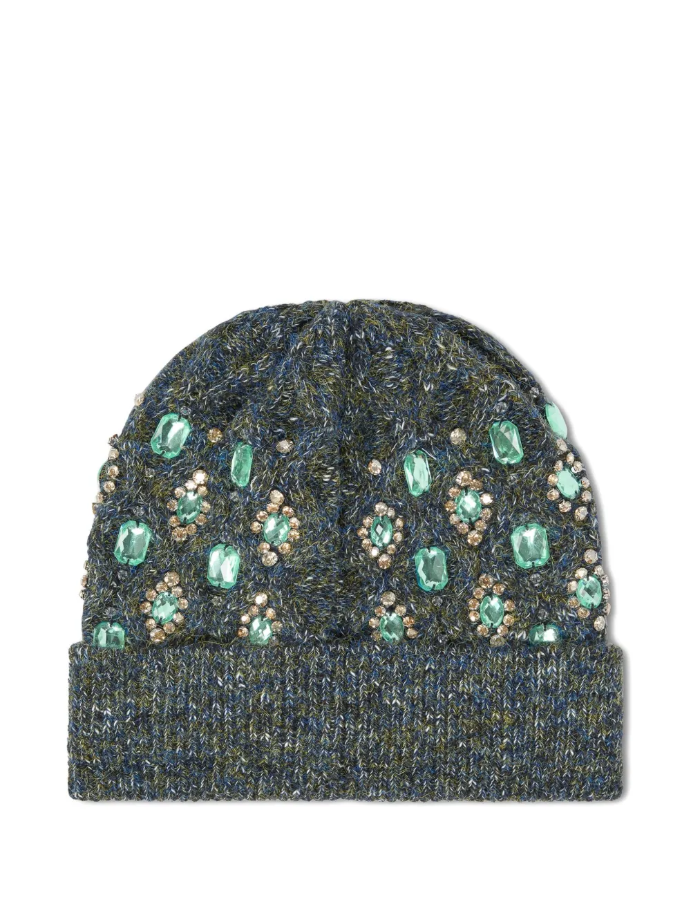 PINKO Muts verfraaid met sieraden - Grijs