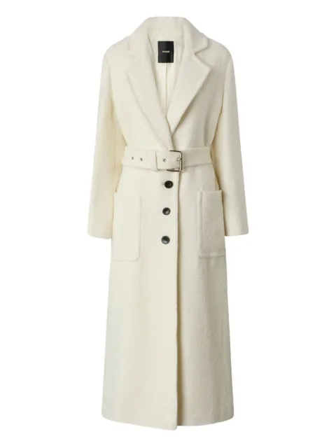 PINKO single-breasted belted coat