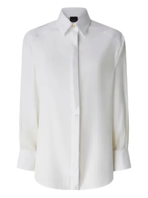 Pedro Del Hierro Pigiama Camicia Uomo - Maniche Corte E Pantaloni Capri In Viscosa (Bianco, XXL) - 4