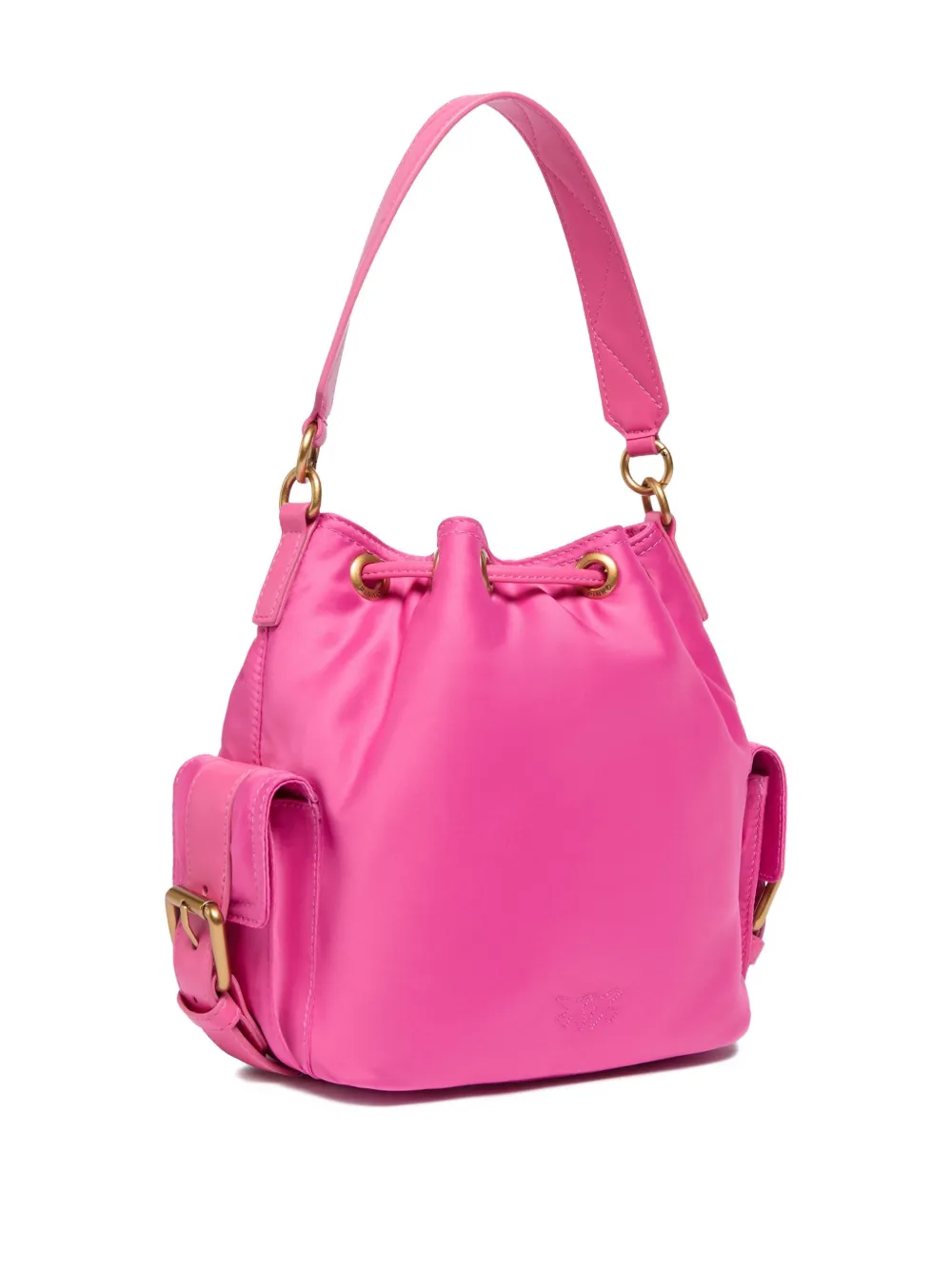 PINKO Love Birds bucket-tas Roze