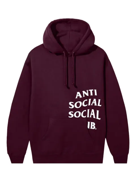 Anti Social Social Club Cut Off logo hoodie