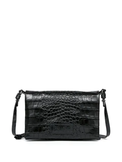 MM6 Maison Margiela small croco-embossed shoulder bag