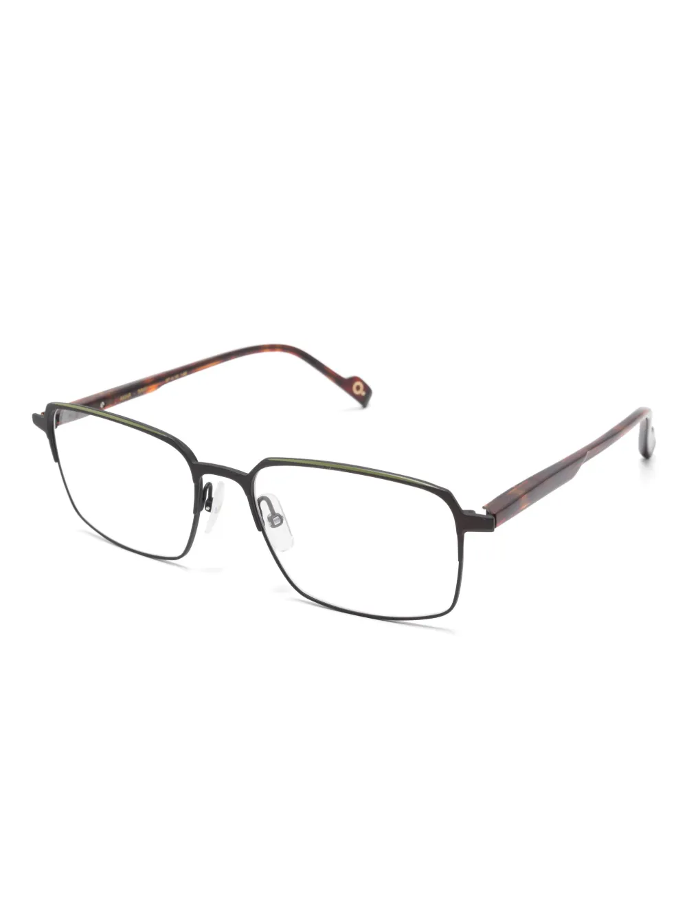 Etnia Barcelona Bril met rechthoekig montuur Bruin