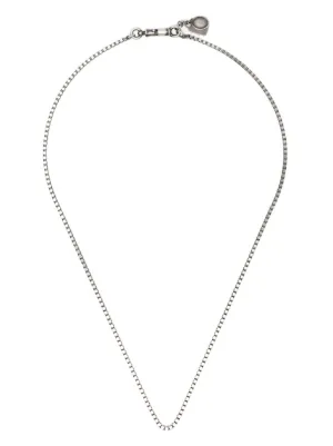 Alexander McQueen スカル ネックレス | シルバートーン | FARFETCH JP
