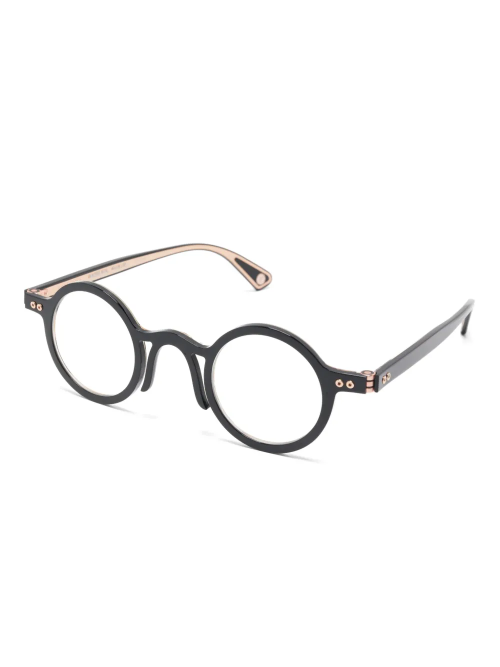 Etnia Barcelona Bril met rond montuur Zwart